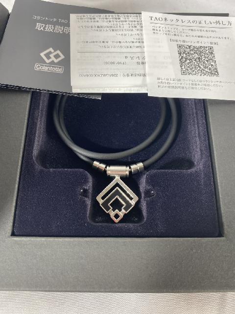 コラントッテ ネックレス シルバー コラントッテ TAO ネックレスα ARAN（アラン）シルバー M | 磁気