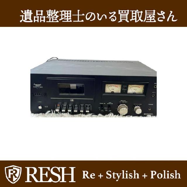 SANSUI ステレオカセットデッキ 筑西市 出張買取 遺品整理