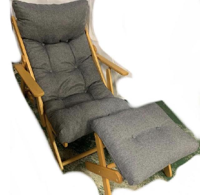 ニトリ パーソナルチェア アルシー-GY オットマン付き