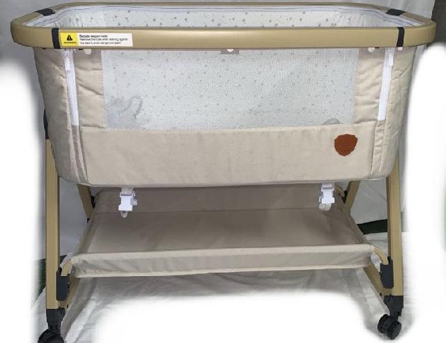 【美品】ベビーベッドHZDMJ ベージュ HZDMJ ベビーベッド ベージュ （ ベビー用品）の買取価格 （ID:770855