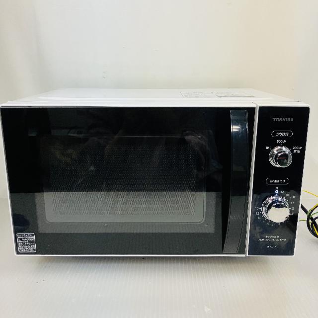 美品 東芝 電子レンジ ヘルツフリー ER-SM17 2019年製 2019年 東芝 電子レンジ ER-SM17(W) ヘルツフリー （ 電子レンジ）の