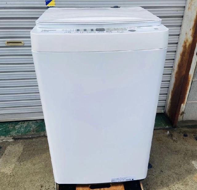 Hisense 5.5kg 洗濯機 HW-55E2W 2023年製 （ 洗濯機・ドラム洗濯機）の