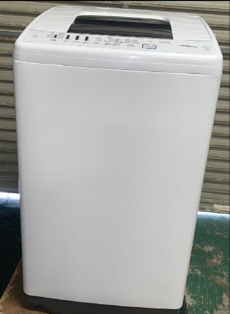 日立 HITACHI NW-70F 2021年製 白い約束 （ 洗濯機・ドラム洗濯機）の 