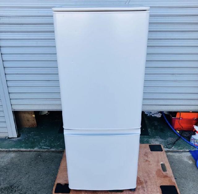 三菱冷凍冷蔵庫 146L MR-P15F-W 2021年製 （ 洗濯機・ドラム洗濯機）の