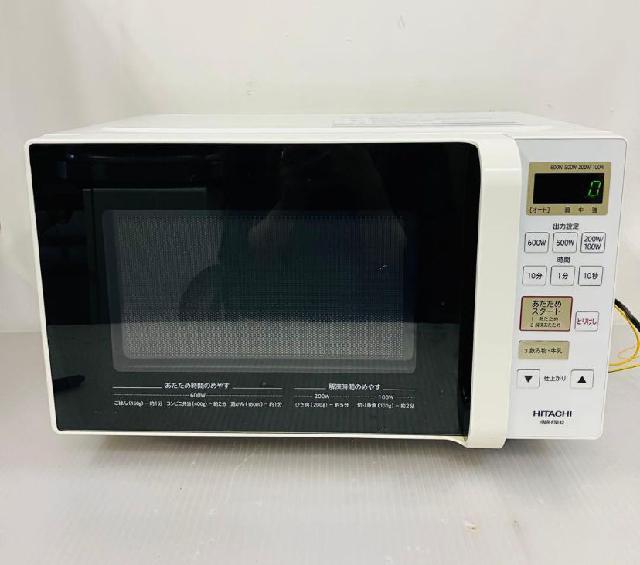 HITACHI・日立電子レンジ　HMR-FS182(2019年製) 日立HITACHI 電子レンジHMR-FS182 2019年製600w (リサイクルブルジョネ