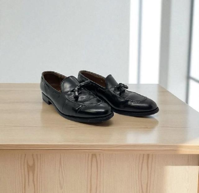 REGAL ブラック タッセルローファー