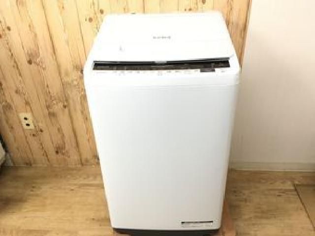 中古】大阪引取限定 HITACHI 8.0kg洗濯機 2018年製 即買い❌ 中古