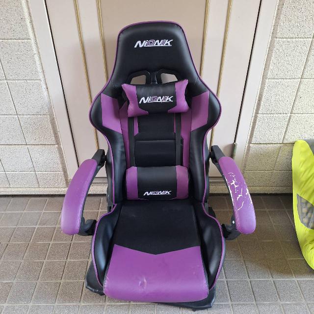 NIONNIKS ゲーミングチェア 座椅子 メッシュ