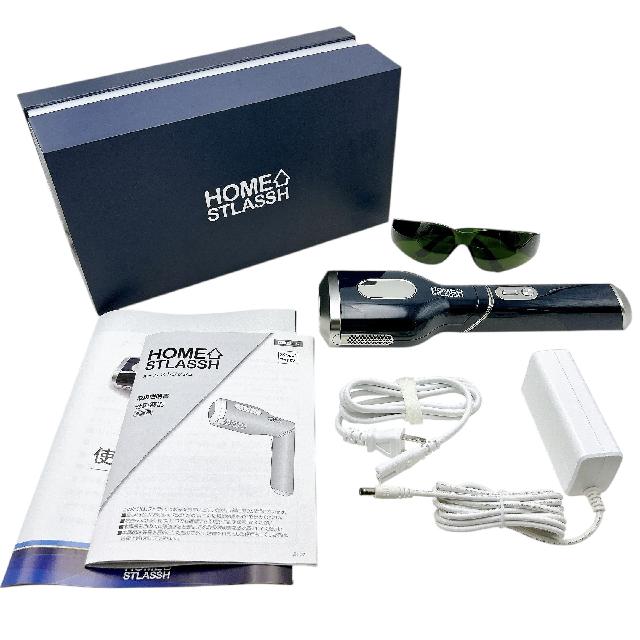 【新品】 STLASSH ホームストラッシュ　脱毛機器 HOME STLASSH (ホームストラッシュ) 脱毛器 女性 VIO 顔 ワキ
