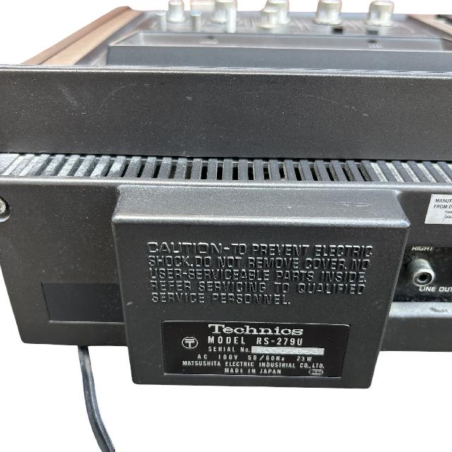 Technics RS-279U カセットデッキ （ その他AV機器）の買取価格 （ID