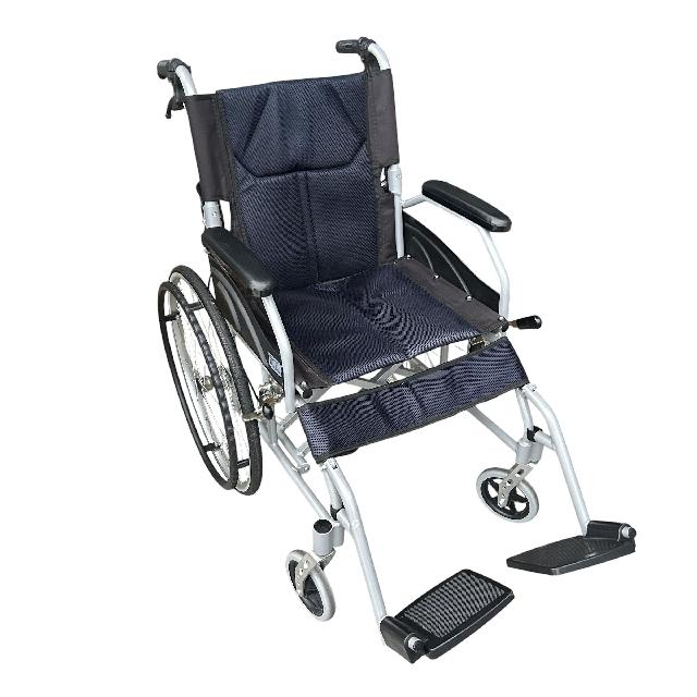 Hill Stone 介助用車椅子 ny545 22インチ 耐荷重100kg （ 介護用品）の