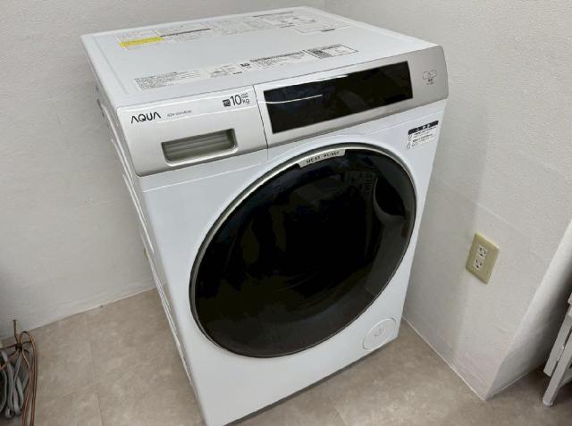 AQUA ドラム式洗濯乾燥機 AQW-DM10R 10kg 美品 d4386