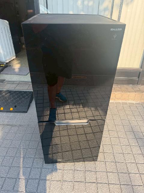 SHARP 2ドア冷蔵庫 SJ-GD15G-B 2021年製 152L 