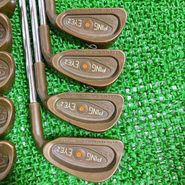 ピン PING アイアンセット EYE2 ベリリウムカッパー USA 同シリアル