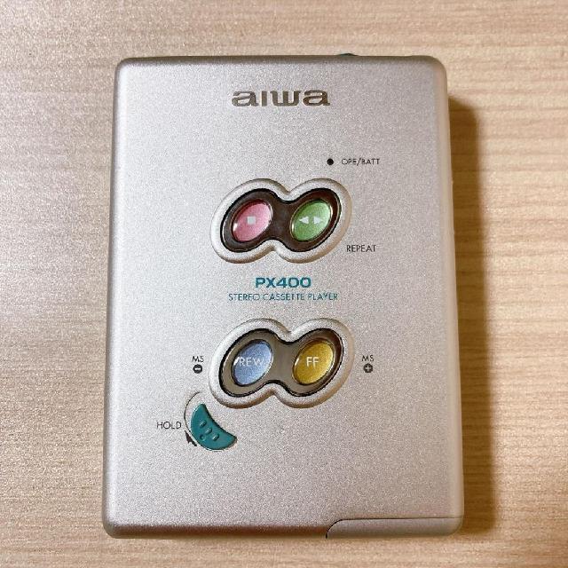 アイワ aiwa カセットプレーヤー PX400 ポータブル 希少