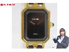 CHANEL シャネル プルミエール L ブラック文字盤 レディース クォーツ 腕時計 ジャンクの詳細ページを開く