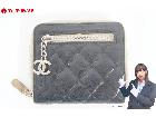 CHANEL シャネル マトラッセ ココマーク ブラック ミニ財布 コンパクト財布の詳細ページを開く
