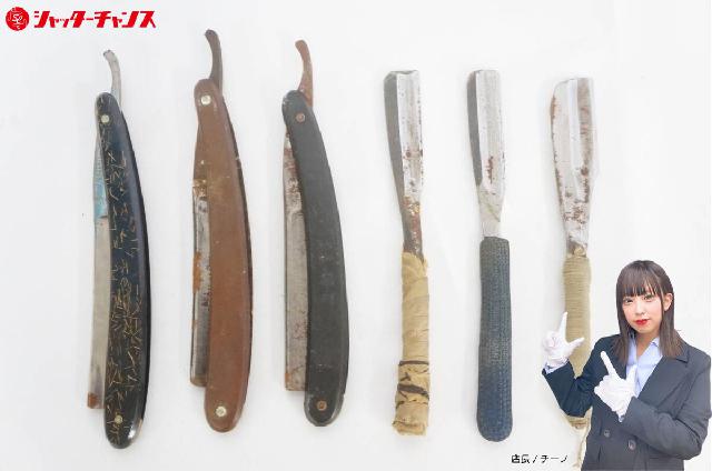 TANIFUJI SILVER STEEL へんこつ 等 西洋剃刀 日本剃刀 6点 まとめて