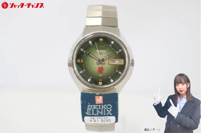 SEIKO セイコー 未使用品 エルニクス 0723-6000 285V17GC カットガラス 
