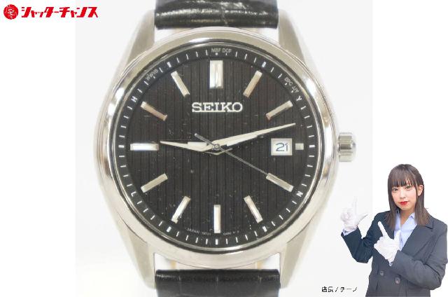 稼働品 SEIKO セイコー セレクション 7B72-0AG0 デイト メンズ 