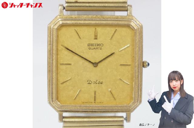 SEIKO セイコー Dolce ドルチェ 6730-5160 10K×SS 総重量:約48.5g