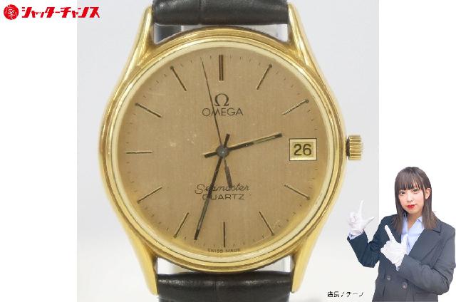 OMEGA オメガ Seamaster シーマスター 1337 デイト ゴールド文字盤 