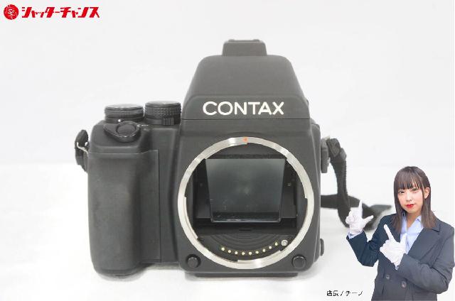 CONTAX コンタックス　645 ストラップ　金具なし　　　B-67 CONTAX コンタックス 645 ボディ 中判フィルムカメラ （ 中判カメラ