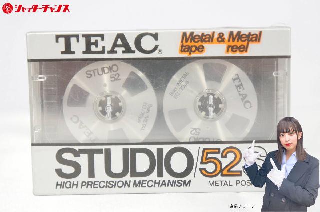 未開封 TEAC ティアック STUDIO 52S METAL メタル オープンリール型 カセットテ
