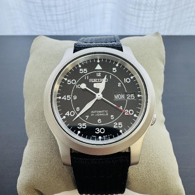 SEIKO セイコー5 SNK809 ミリタリーウォッチ 自動巻き
