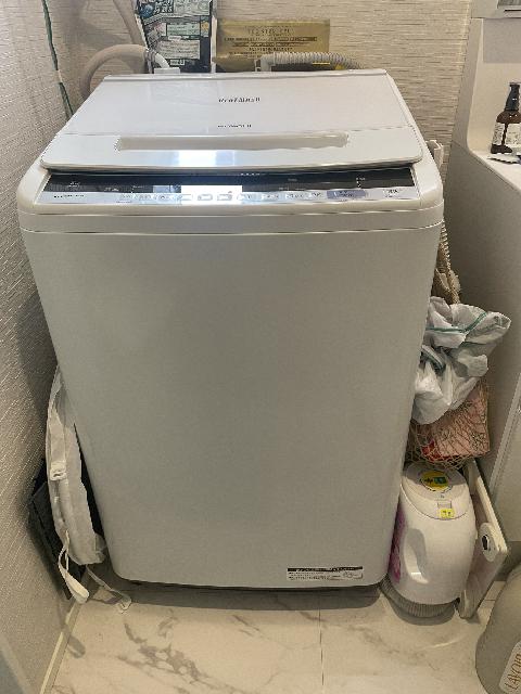 洗濯機 HITACHI 8kg 2018年製