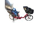 子ども乗せ自転車 VIRGO 前後チャイルドシート レインカバー付きの詳細ページを開く