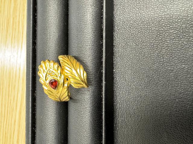 ルビー　ダイヤ　リング