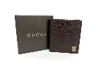 GUCCI グッチ 折り財布 ブラウン レザー  箱付きの詳細ページを開く