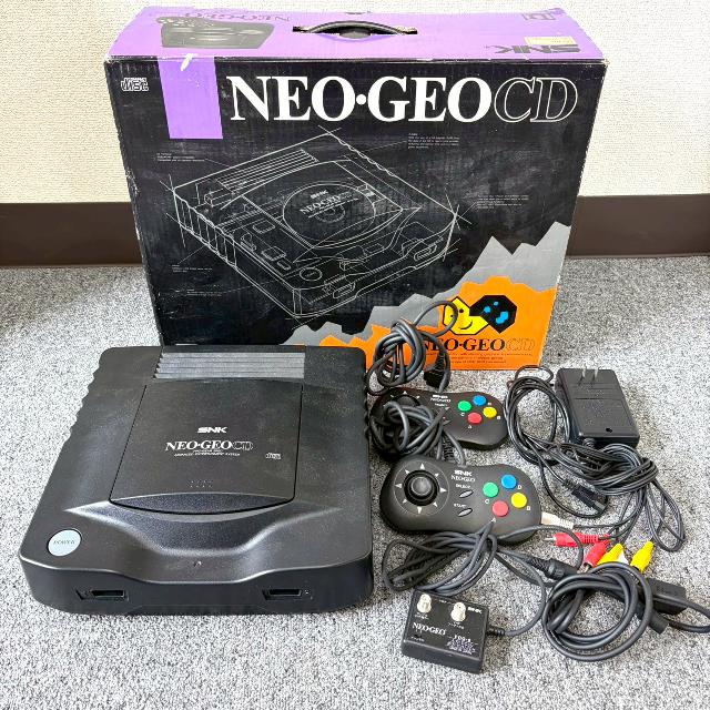 SNK（エス・エヌ・ケイ） NEO-GEO CD（ネオジオCD）型番CD-T01（トップローディング