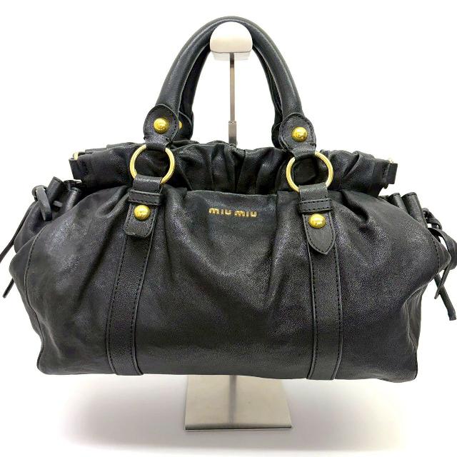 miumiu ミュウミュウ ヴィッテロルクス ハンドバッグ