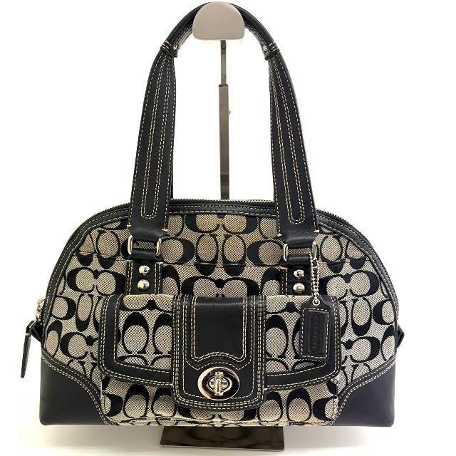 COACH コーチ シグネチャー ハンドバッグ F13977 キャンパス （ コーチ 