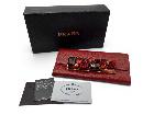 PRADA プラダ 赤 サフィアーノレザー ビジュー付き長財布 1M1037の詳細ページを開く