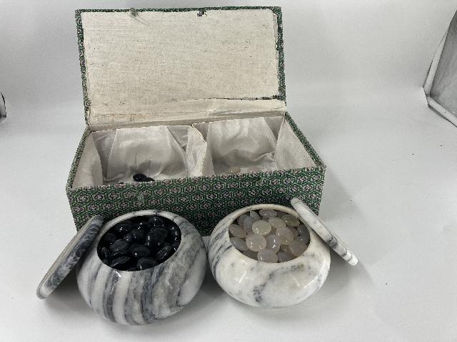 碁石セット 蛤碁石 那智黒石 碁笥付 鹿児島 出張買取 買取マクサス