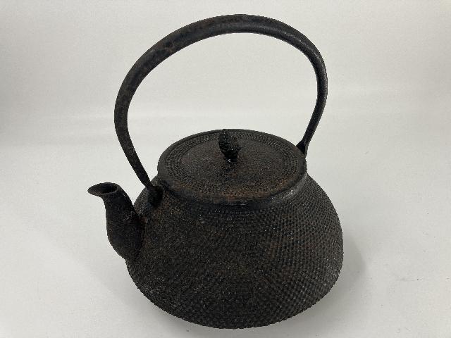 南部鉄器 鉄瓶 あられ模様 急須 鹿児島 出張買取 買取マクサス鹿児島北店