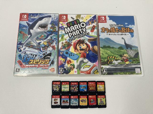 Nintendo Switchソフト13本まとめ 鹿児島 出張買取 買取マクサス鹿児島北店