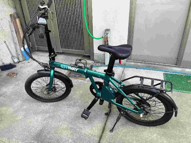 ERWAY A01 Lite 電動アシスト自転車 グリーン　鹿児島　出張買取　買取マクサス鹿児島北店