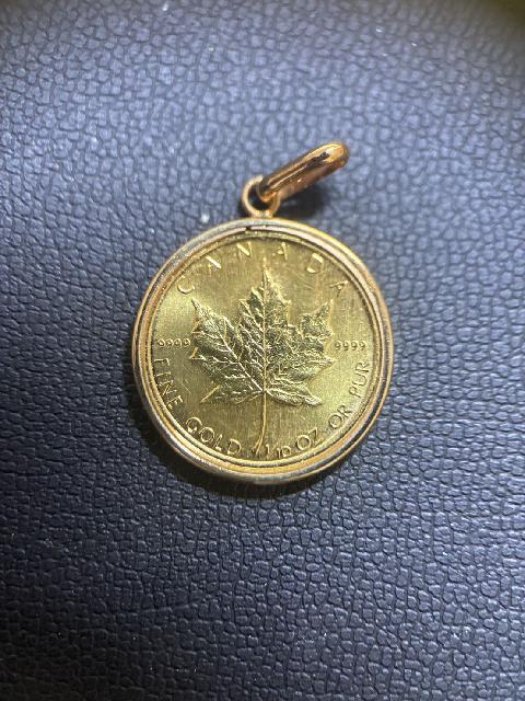 メイプルリーフ金貨　1/10オンス
