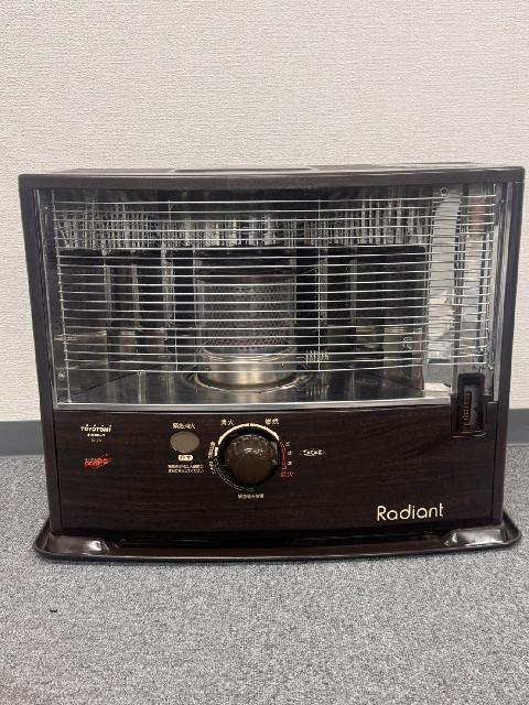 トヨトミ】石油ストーブ RS-277 Radiant 電子点火PonPa ダークウッド