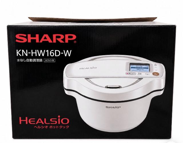 【未使用】SHARP ヘルシオ ホットクック KN-HW16D-W 白 箱付 未使用】SHARP ヘルシオ ホットクック KN-HW16D-W 白 箱付 （ その他