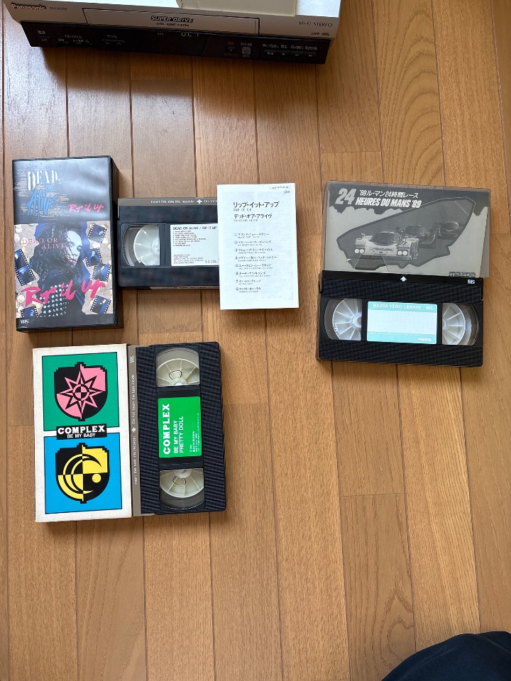 音楽映像他 vhs
