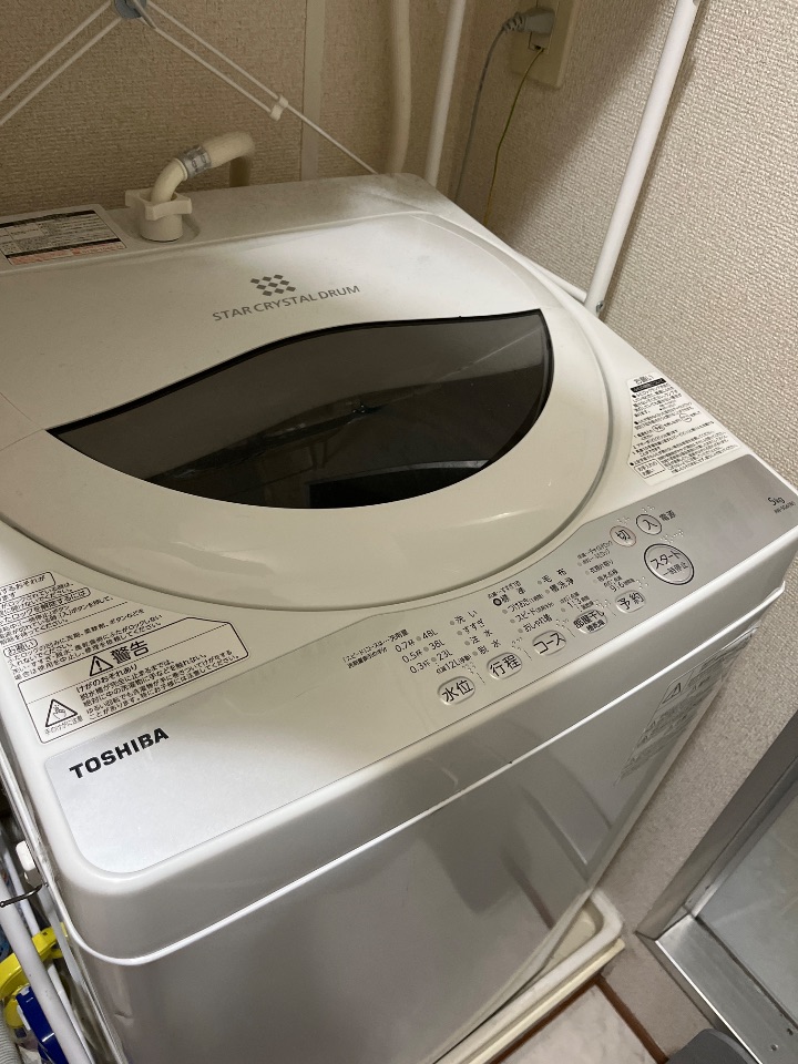 東芝 全自動洗濯機 AW-5G6(W)