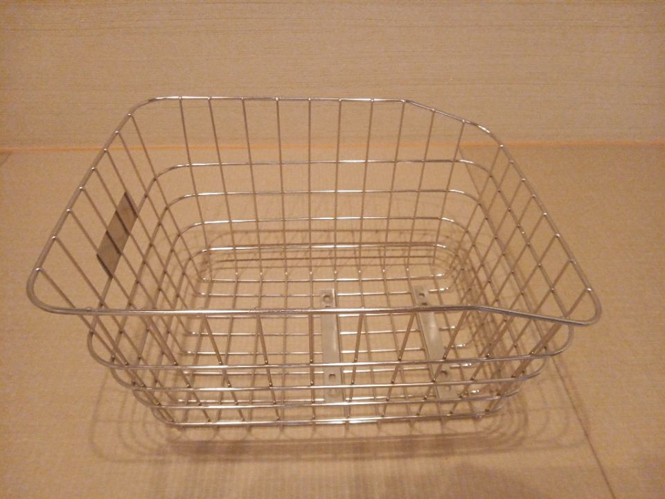 自転車後ろカゴ