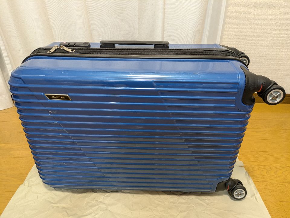 エース スーツケース クレスタ エキスパンド機能付 70L