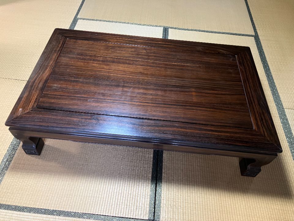 黒檀テーブル