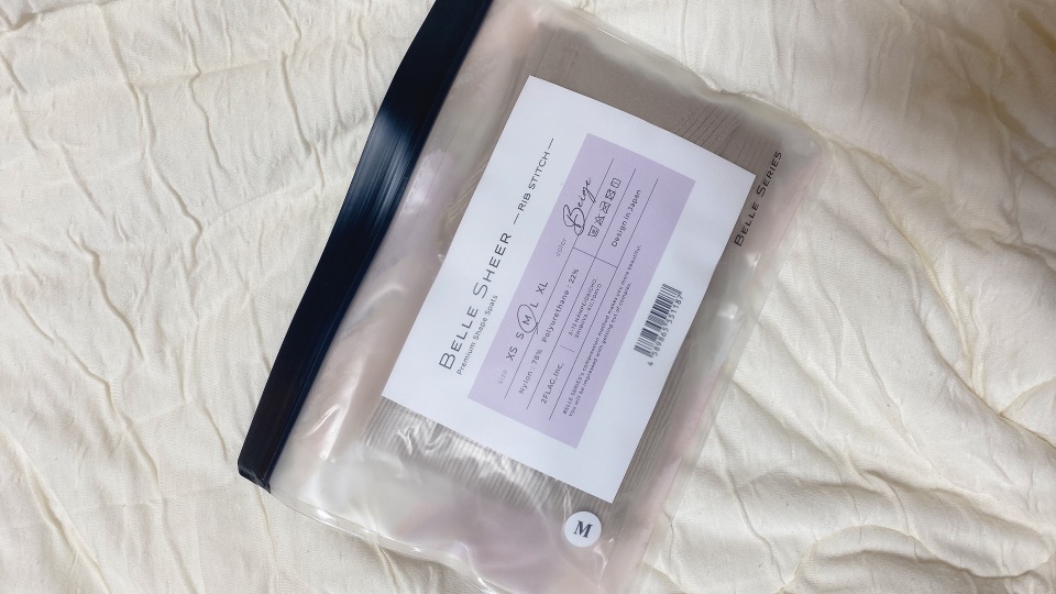 BELLE SHEER リブレギンス